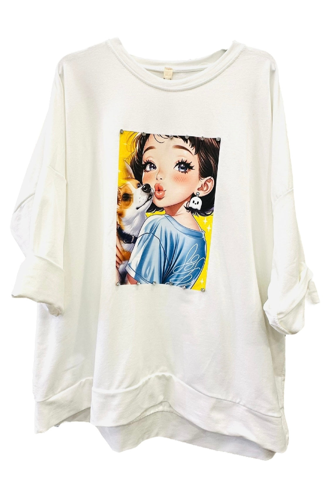 Charizma - Oversized Μακρυμάνικο Μακό Me & My Puppy ΙΙ