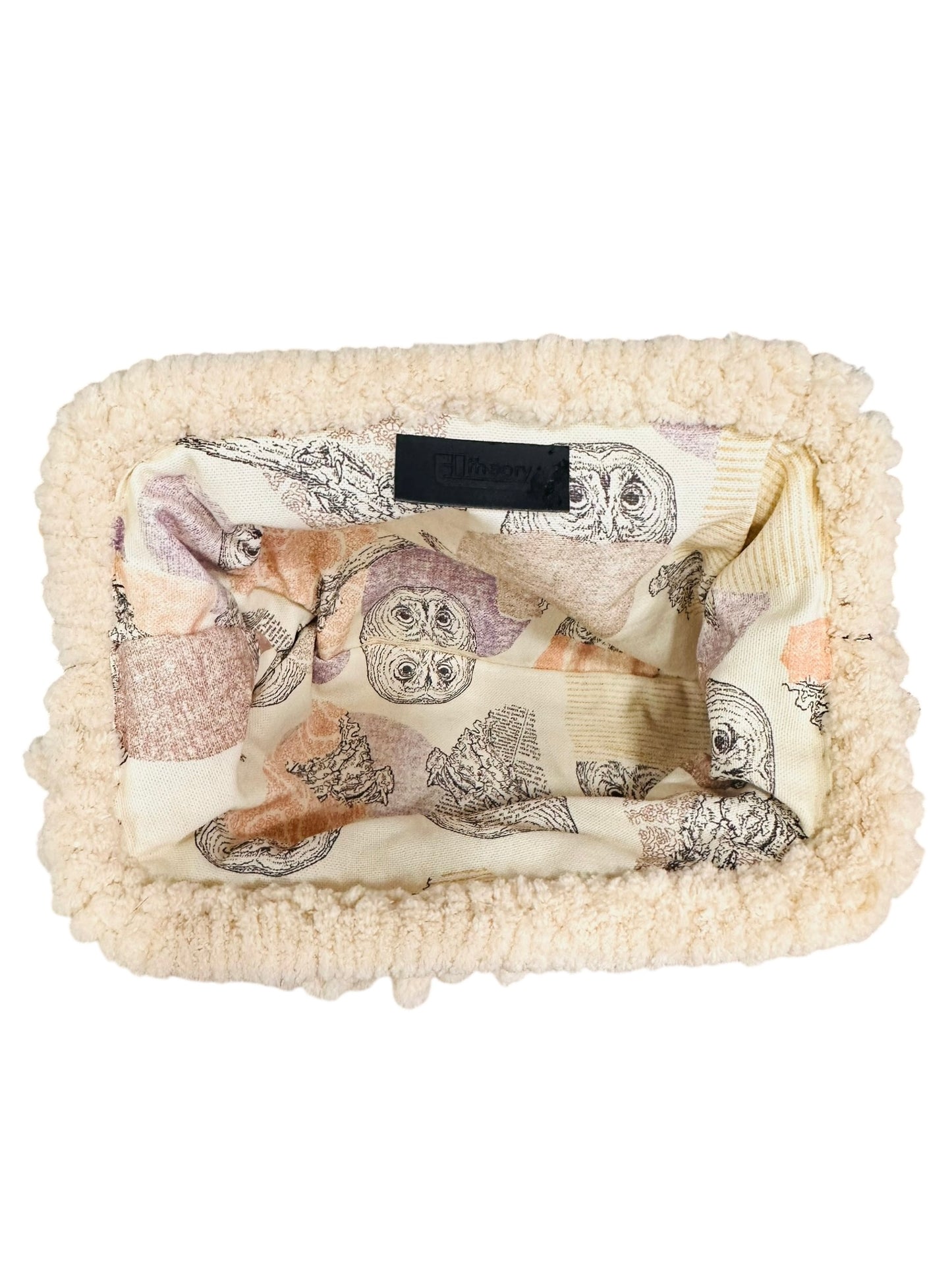 EL Theory- Eleanor Τσαντάκι Clutch Εκρού