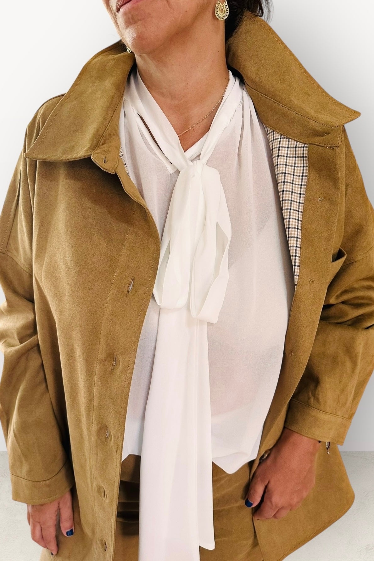 Charizma - Πουκάμισο με Μακρύ Δέσιμο στο Λαιμό