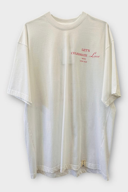 New Age Oversized Μακό T-shirt Let's Celebrate Love