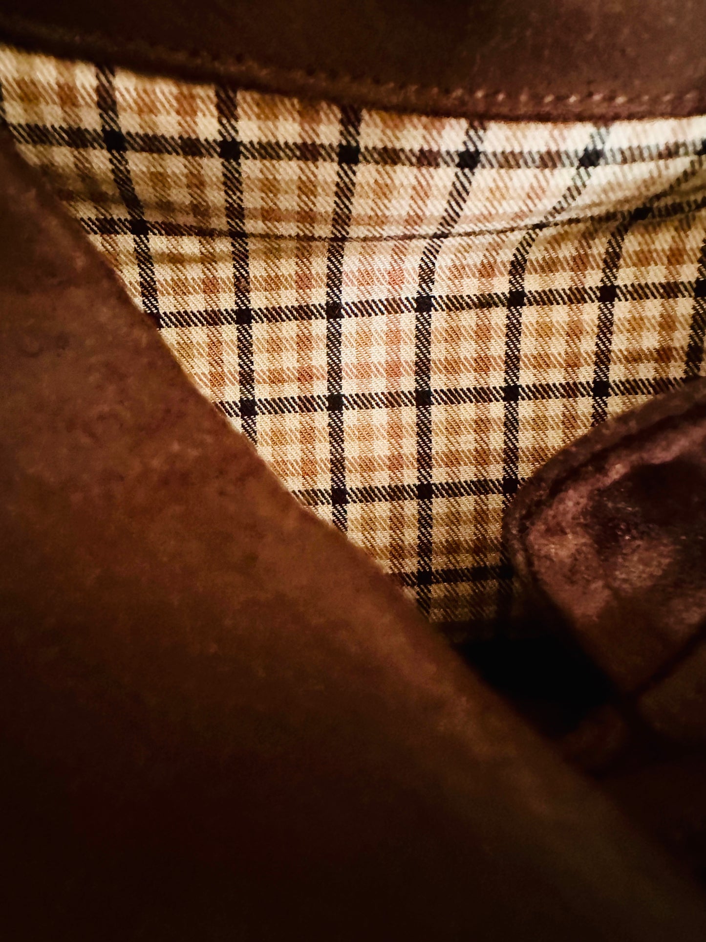 Lumina - Τζάκετ Τύπου Σουέτ Σκούρο Καφέ