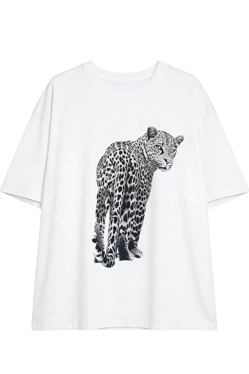 Charizma - Oversized Μακό T-shirt Panther