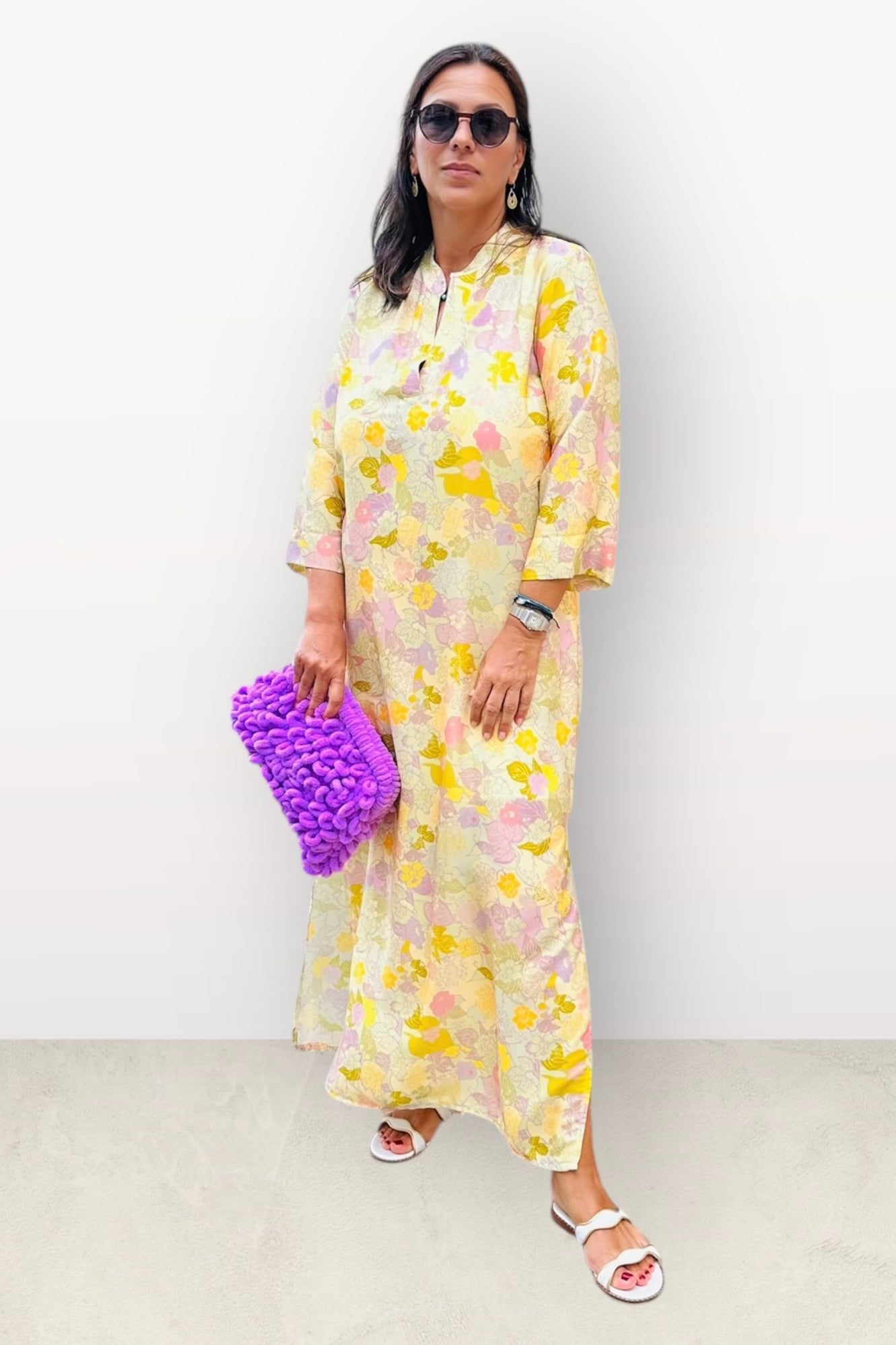 New Age - Maxi Φόρεμα Καφτάνι Santorini - 53