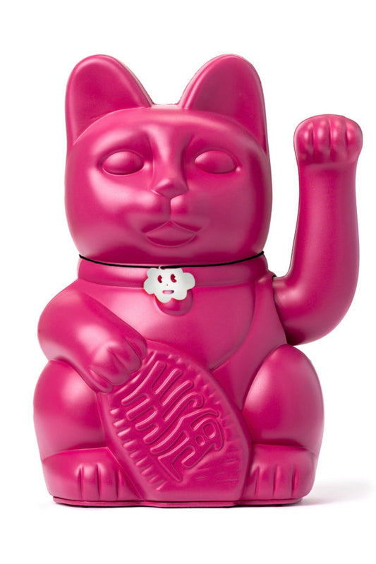 Diminuto Cielo - Διακοσμητικό Επιτραπέζιο Lucky Cat Red Violet
