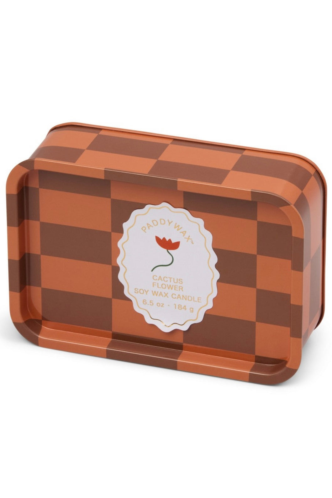 Paddywax A dopo Flower κερί σόγιας μεταλλικό δοχείο, Cactus Flower 184gr