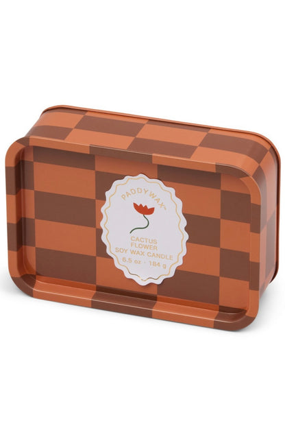 Paddywax A dopo Flower κερί σόγιας μεταλλικό δοχείο, Cactus Flower 184gr