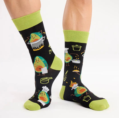 Kylie Crazy - Fun Seamless Cooking Αντρικές Κάλτσες