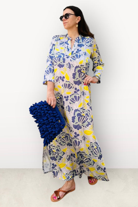 New Age - Maxi Φόρεμα Καφτάνι Santorini 1