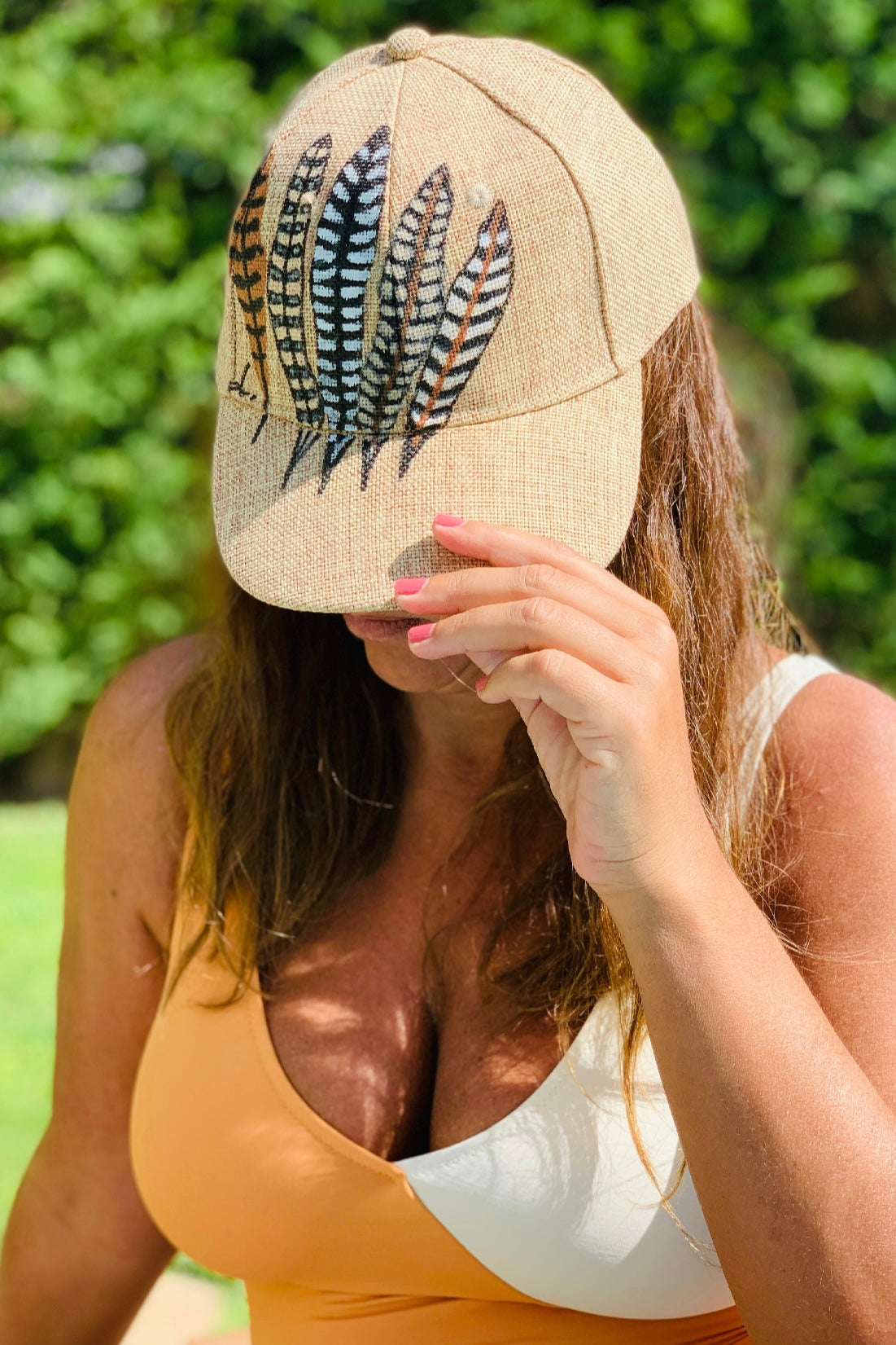 Liebe Anta -Καπέλο Τζόκεϊ Φτερά