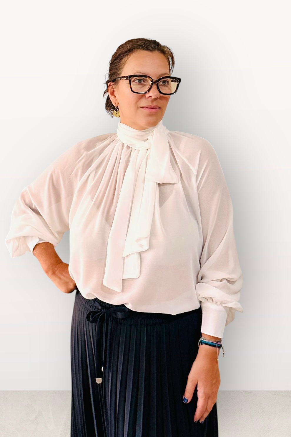 Charizma - Πουκάμισο με Μακρύ Δέσιμο στο Λαιμό