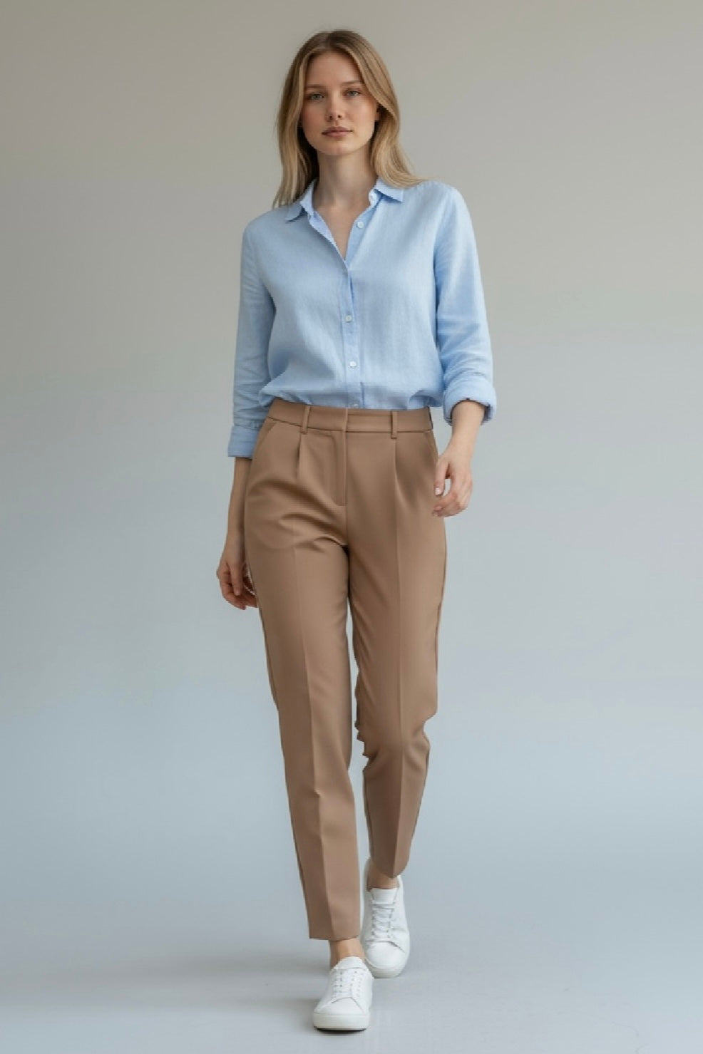 Figaro - Παντελόνι Ισιο Τσίνο Στενή Γραμμή Καμιλό