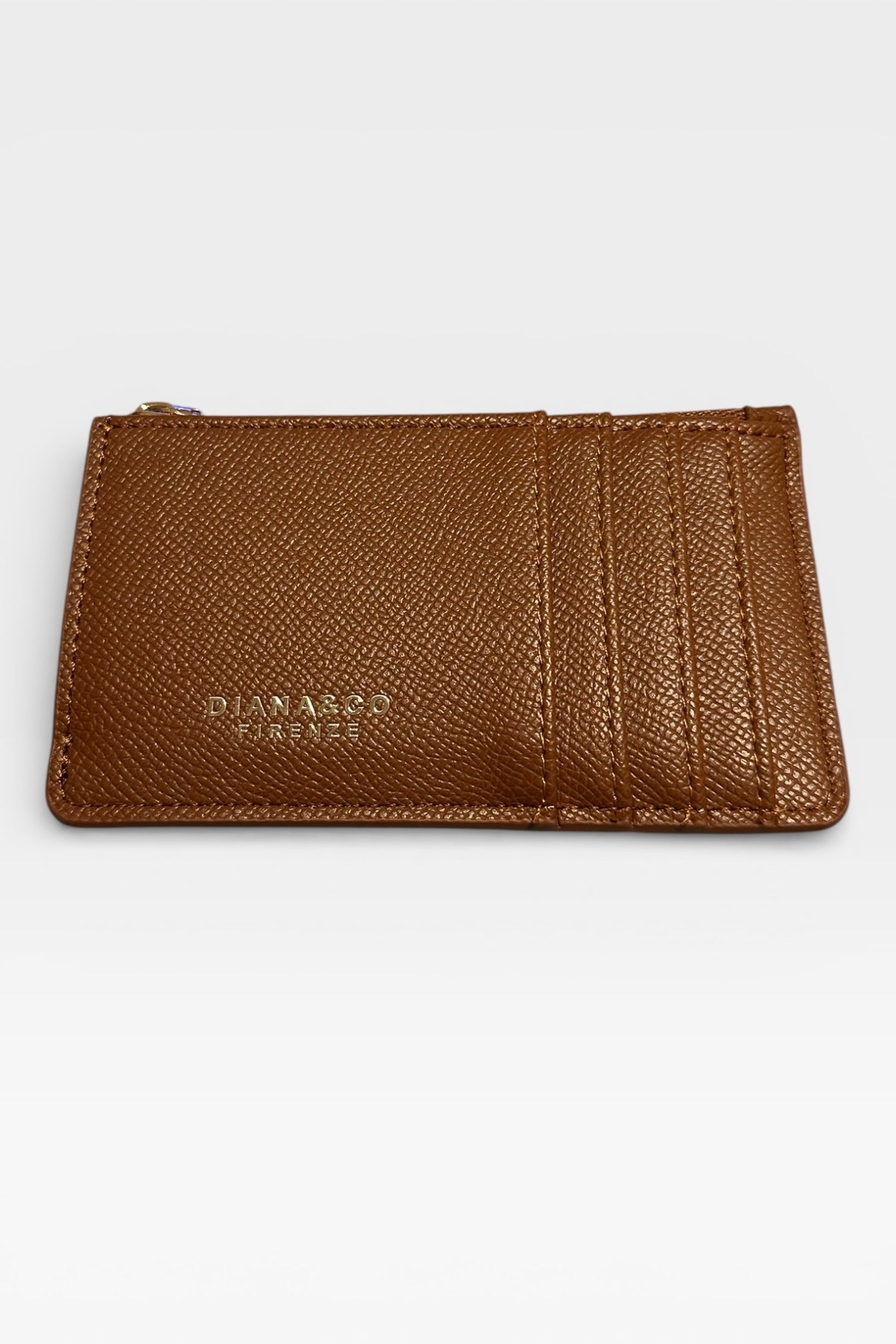 Diana & Co Firenze - Unisex Πορτοφόλι Card Holder Καφέ