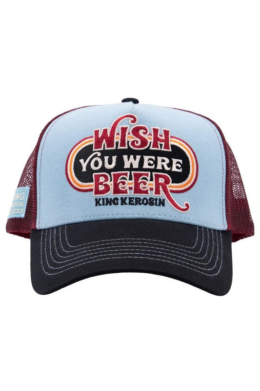 King Kerosin - Καπέλο Jockey «Wish You Were Beer»