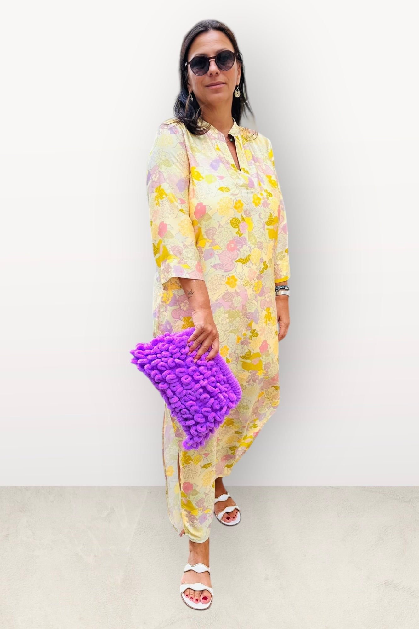 New Age - Maxi Φόρεμα Καφτάνι Santorini - 53