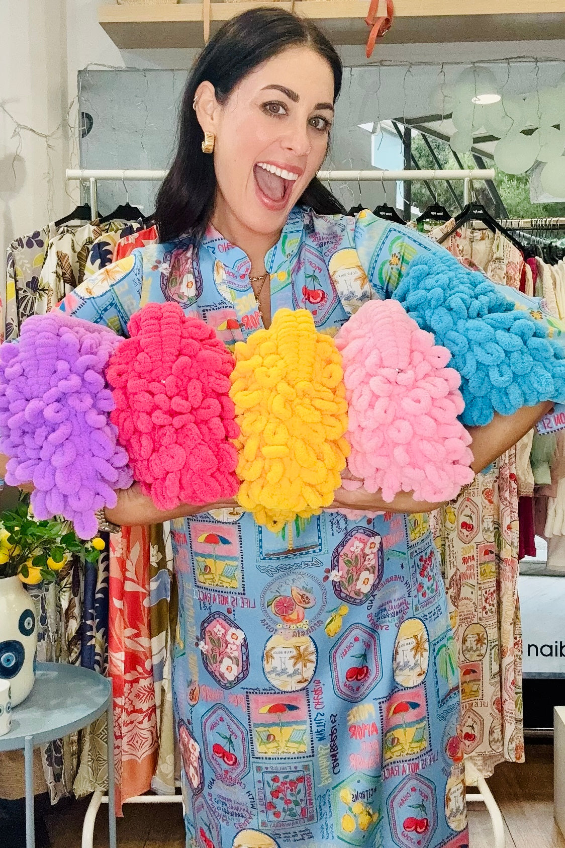 EL Theory- Eleanor Τσαντάκι Clutch Κίτρινο