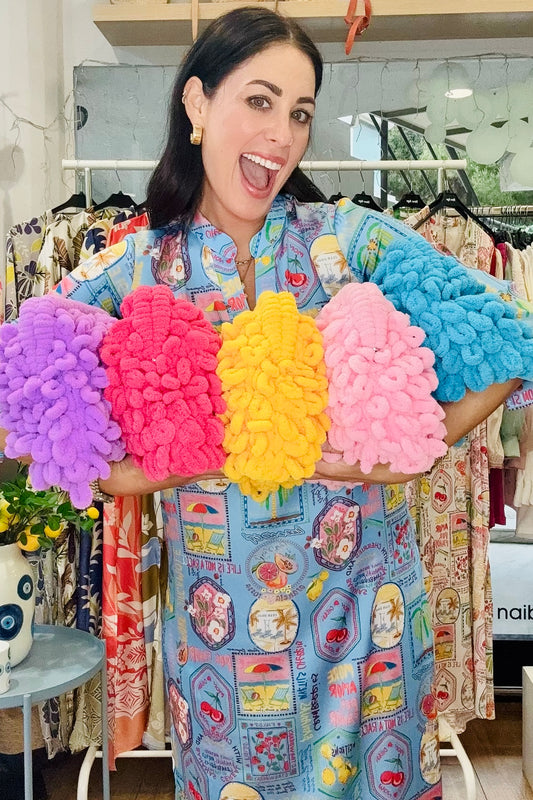 EL Theory- Eleanor Τσαντάκι Clutch Φούξια