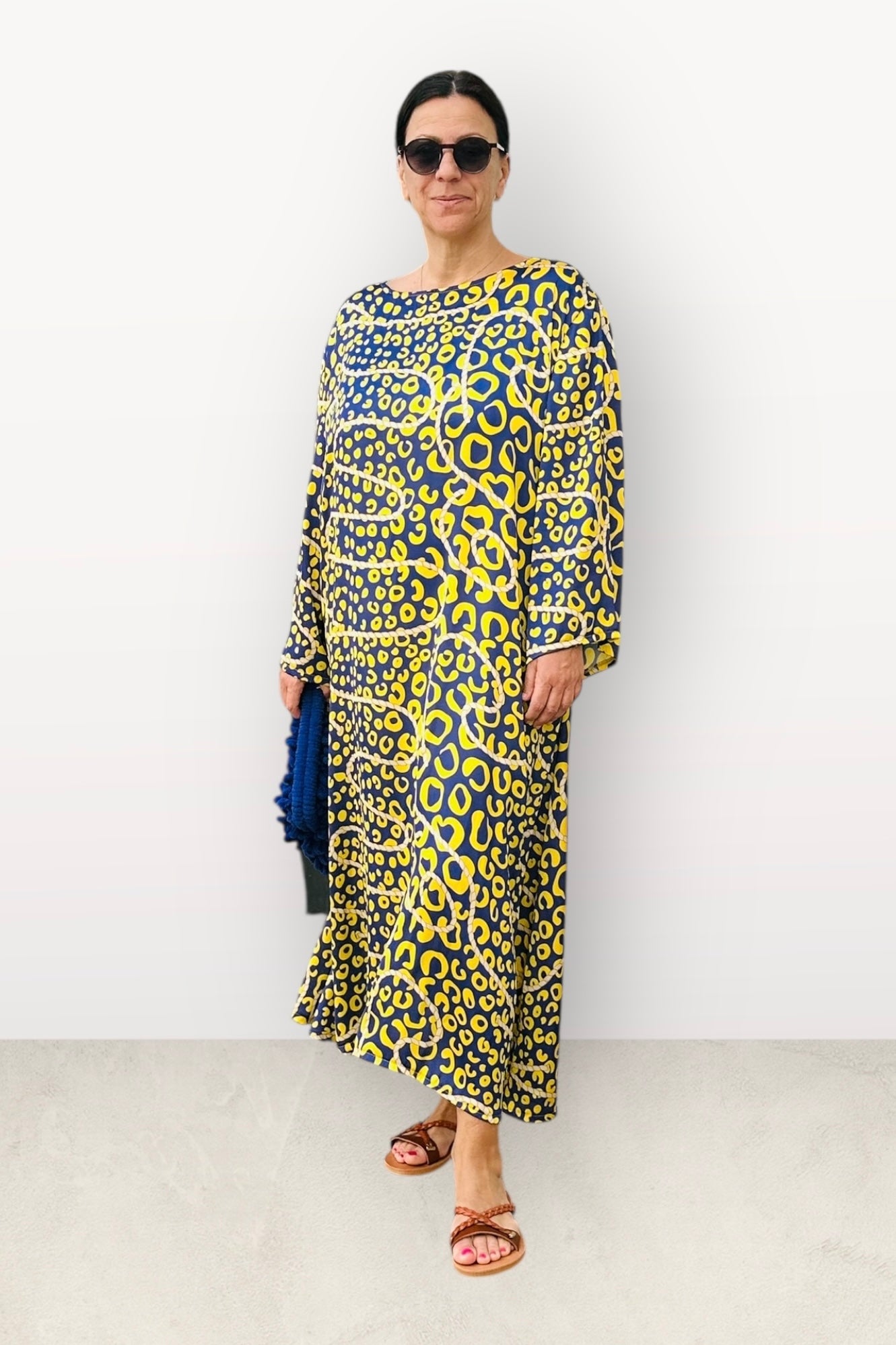 Anlyta- Φόρεμα Silk Touch Pop Cheetah