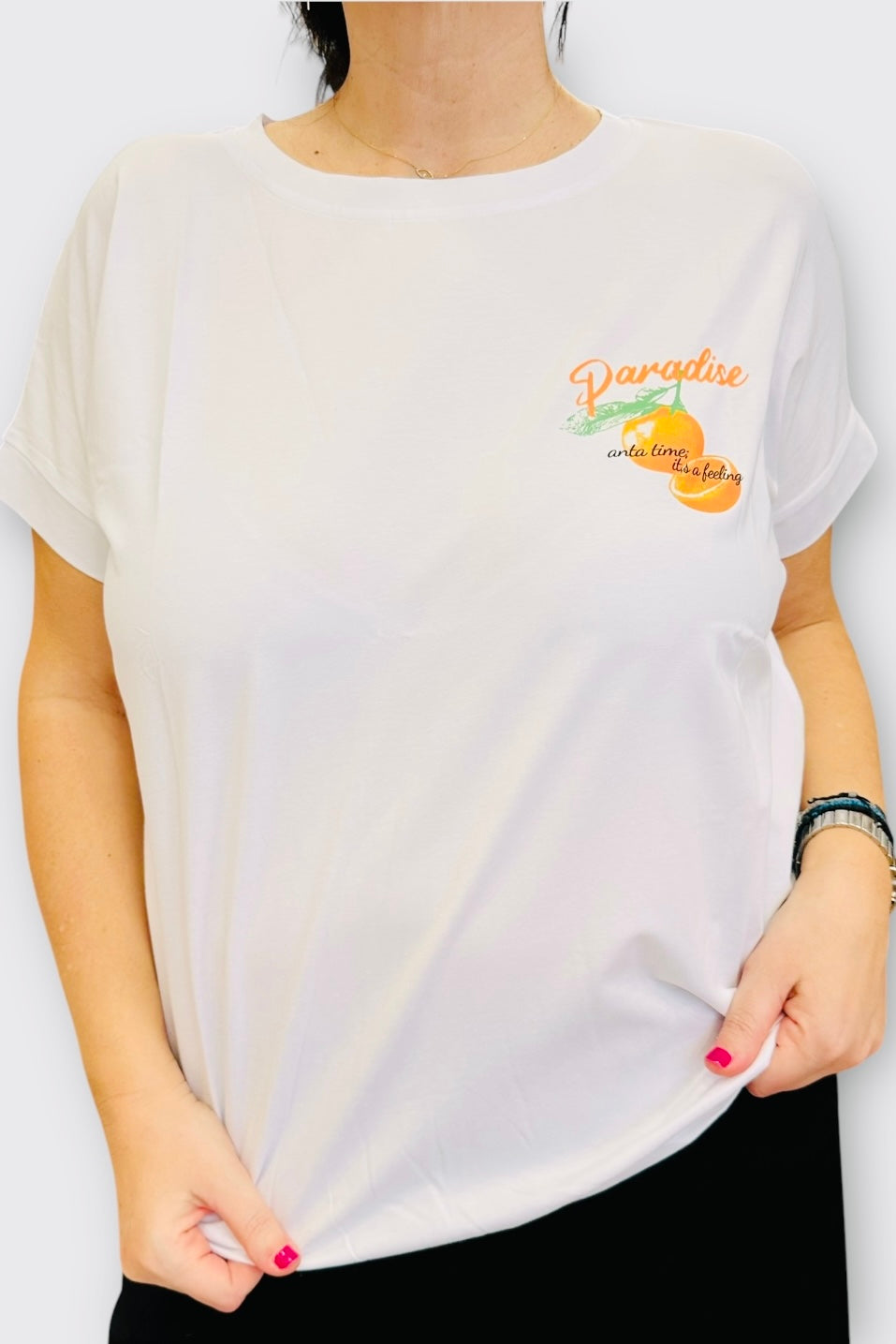 Charizma - T- shirt Μακό Paradise Orange
