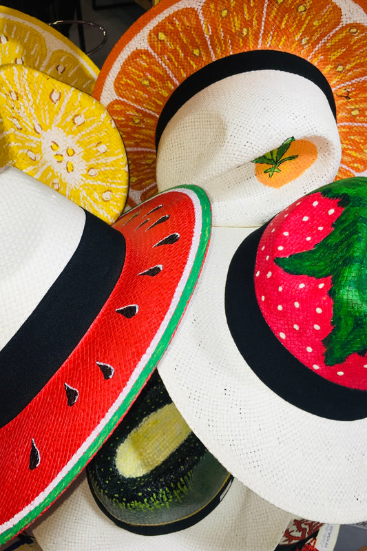 Liebe Anta -Καπέλο Fedora Φρούτα