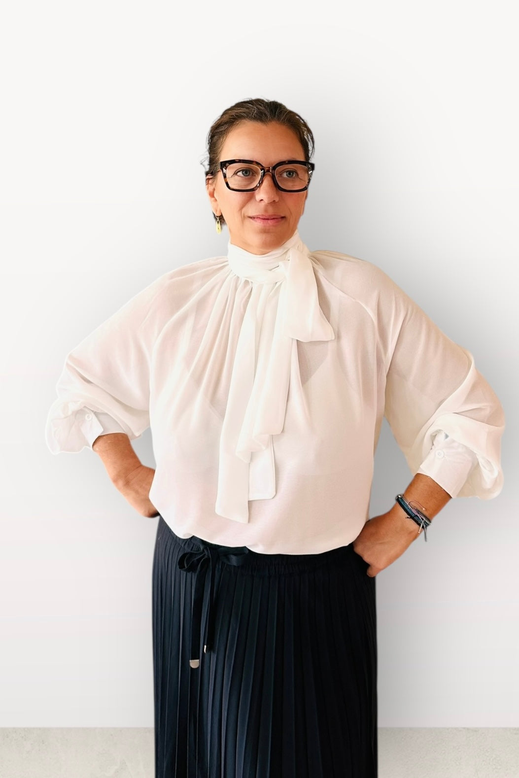 Charizma - Πουκάμισο με Μακρύ Δέσιμο στο Λαιμό