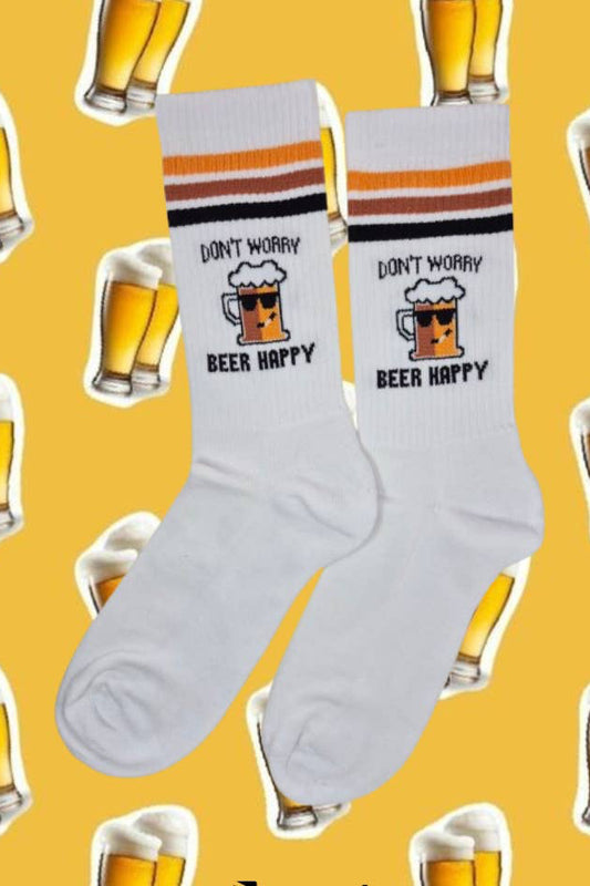 Pegada - Don't Worry Beer Happy Αντρικές Κάλτσες