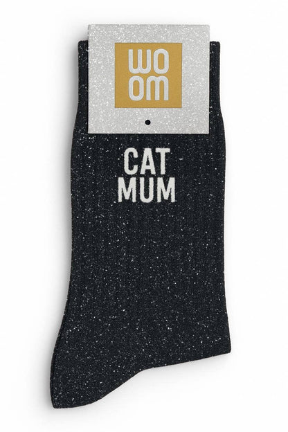 Woom  - Cat Mum Glitter Γυναικείες Κάλτσες