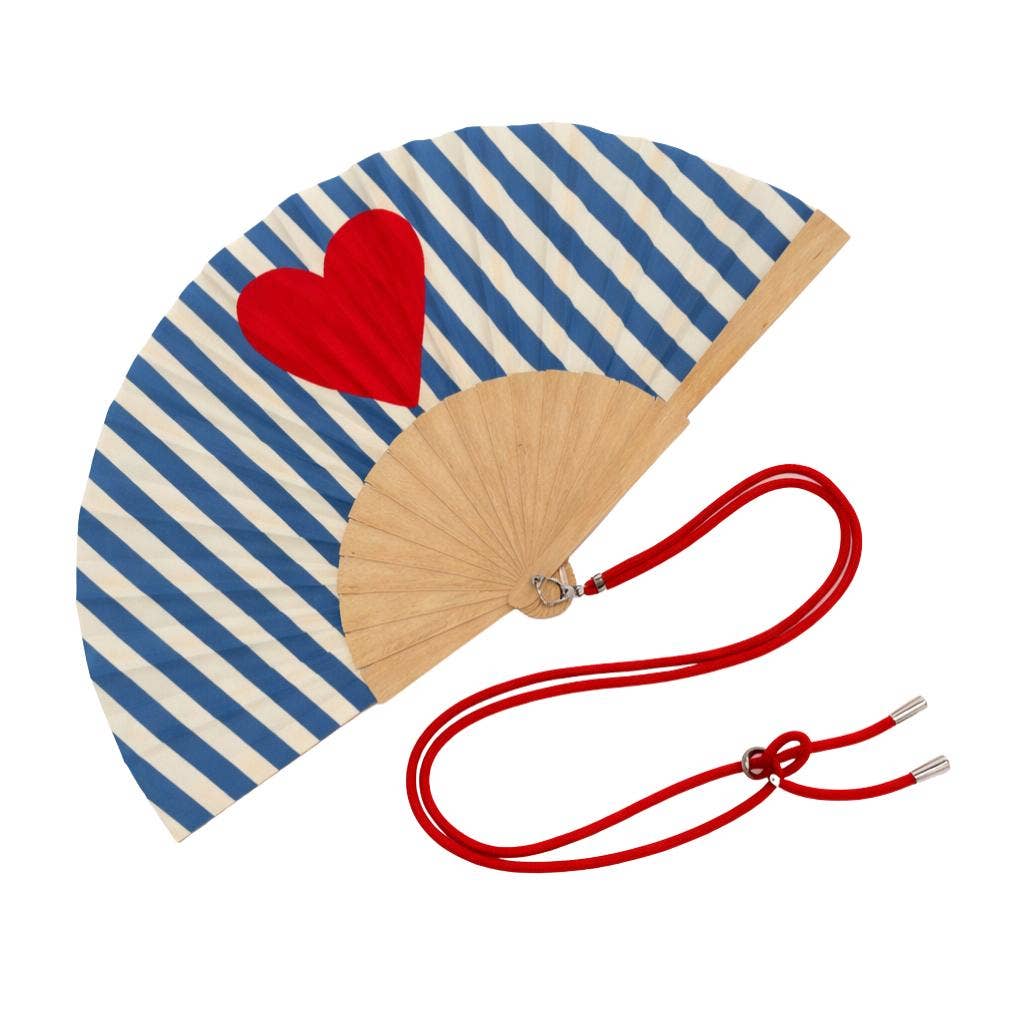 Woom –  Heart Βεντάλια με Λουράκι Ώμου & Gift Box