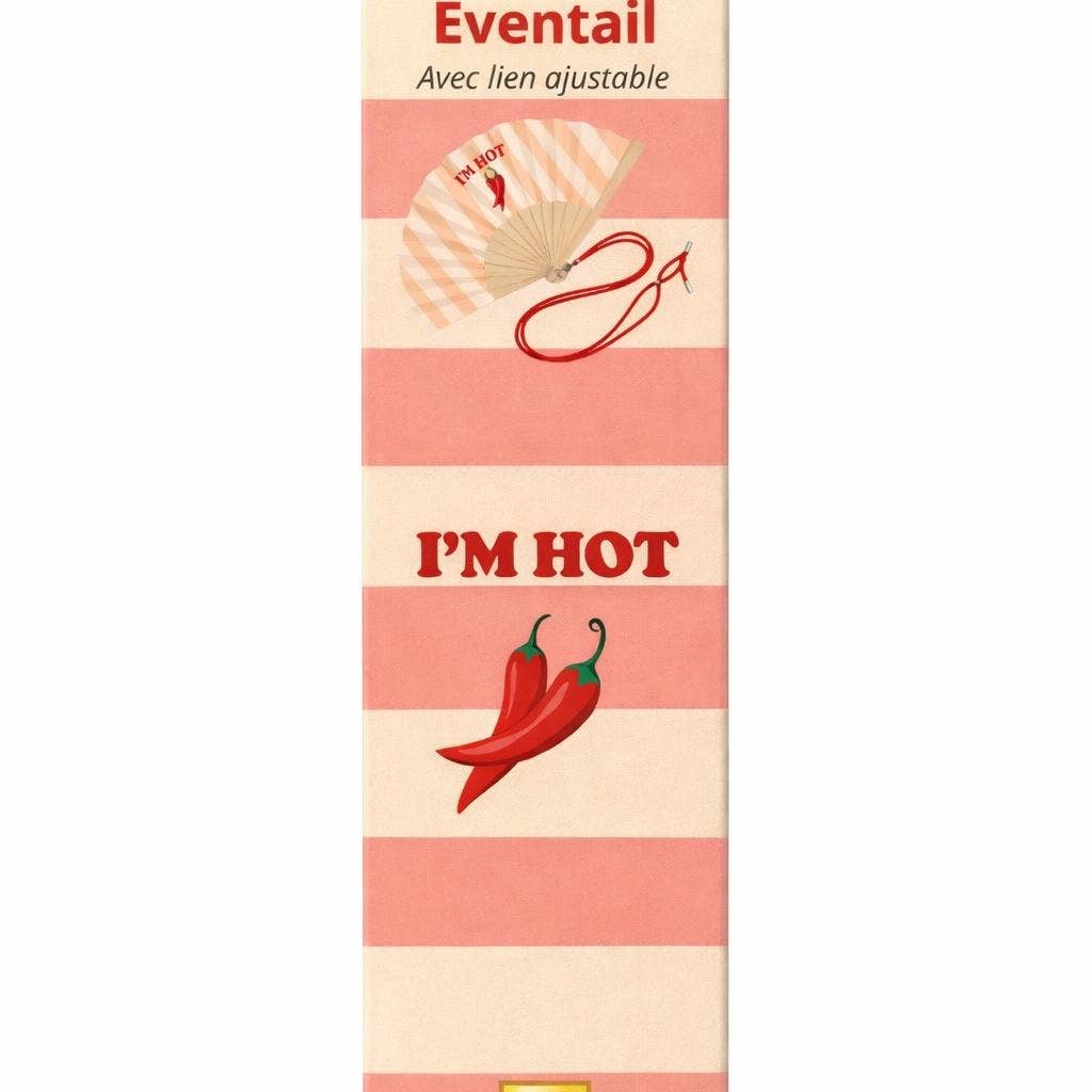 Woom –  I'm Hot Βεντάλια με Λουράκι Ώμου & Gift Box