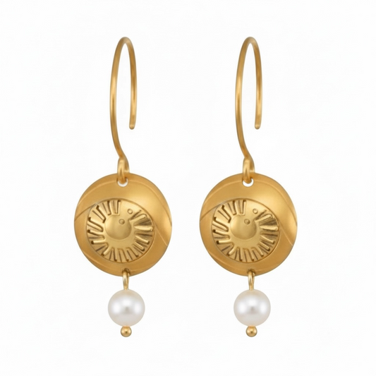 Pavlina Verouki Classic Bull Eyes -  Σκουλαρίκια Κρίκοι