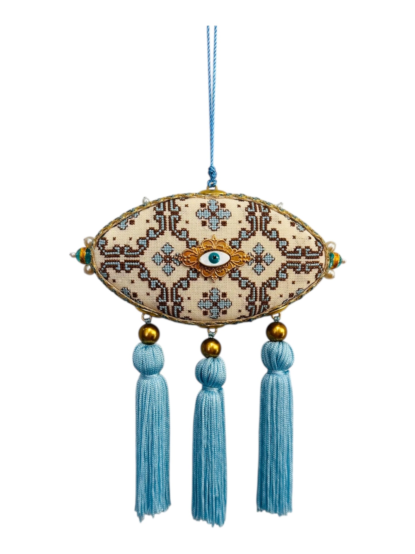 Kabiadesign - Χειροποίητο Διακοσμητικό Γούρι Με Φούντες 3