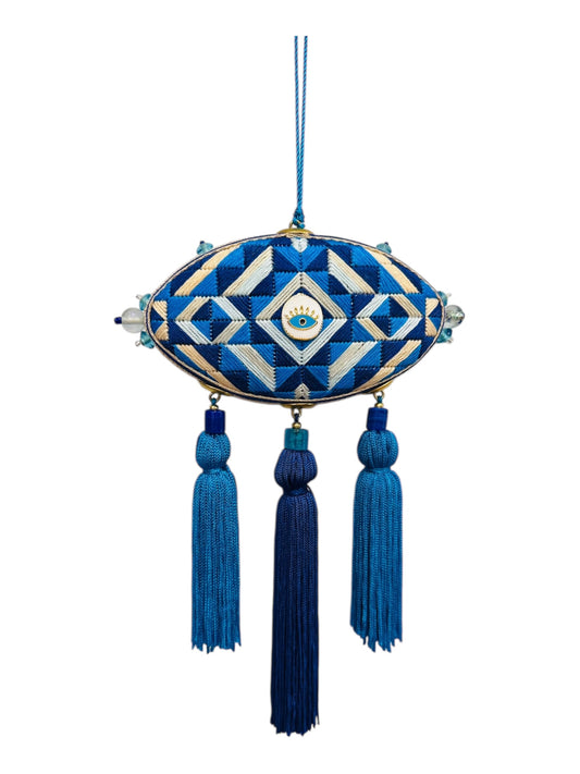 Kabiadesign - Χειροποίητο Διακοσμητικό Γούρι Με Φούντες 1