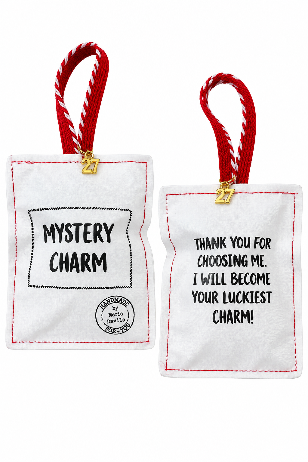 Maria Davilla - Χειροποίητο Mystery Charm Γούρι Μπρελόκ - Έκπληξη !