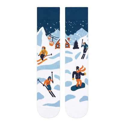 Kylie Crazy - Seamless Ski Fun Αντρικές Κάλτσες