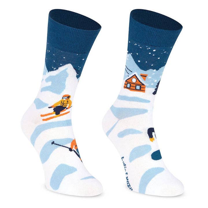 Kylie Crazy - Seamless Ski Fun Αντρικές Κάλτσες