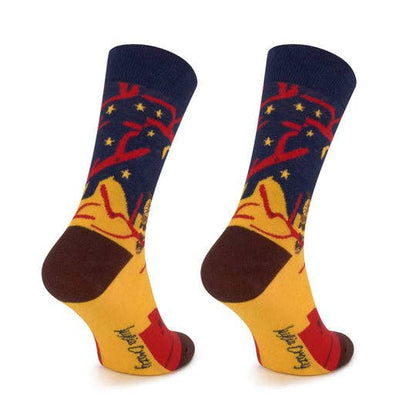 Kylie Crazy - Fun Seamless Owl Αντρικές Κάλτσες