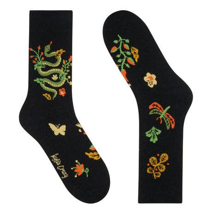 Kylie Crazy - Fun Seamless Snake Αντρικές Κάλτσες