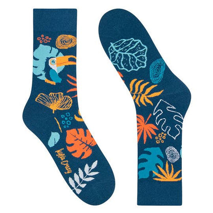 Kylie Crazy - Fun Seamless Tropicaln Αντρικές Κάλτσες