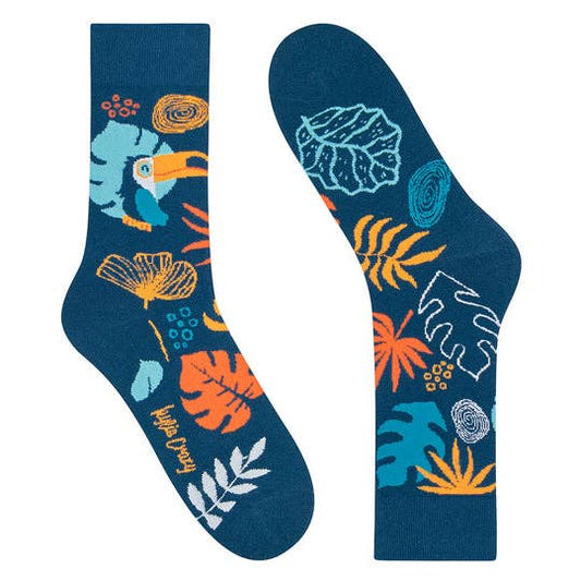 Kylie Crazy - Fun Seamless Tropicaln Αντρικές Κάλτσες