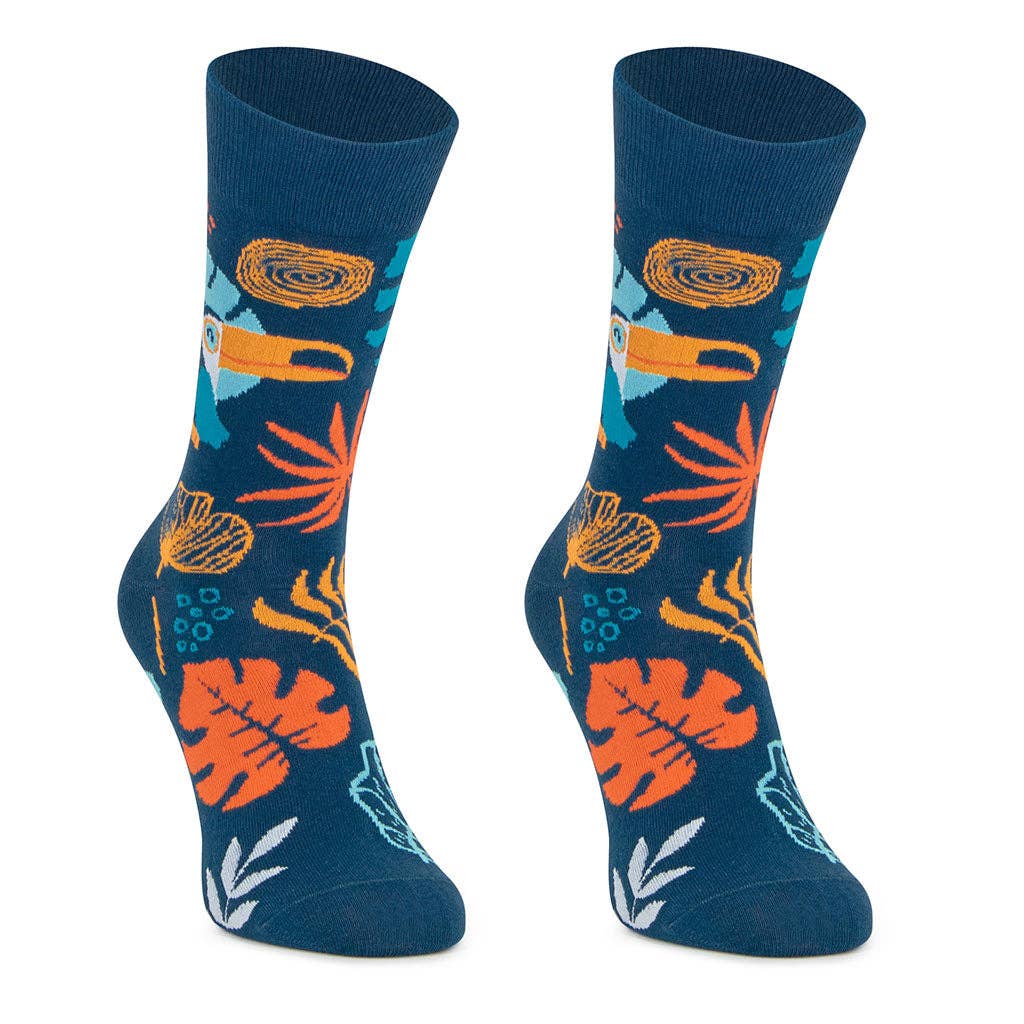 Kylie Crazy - Fun Seamless Tropicaln Αντρικές Κάλτσες