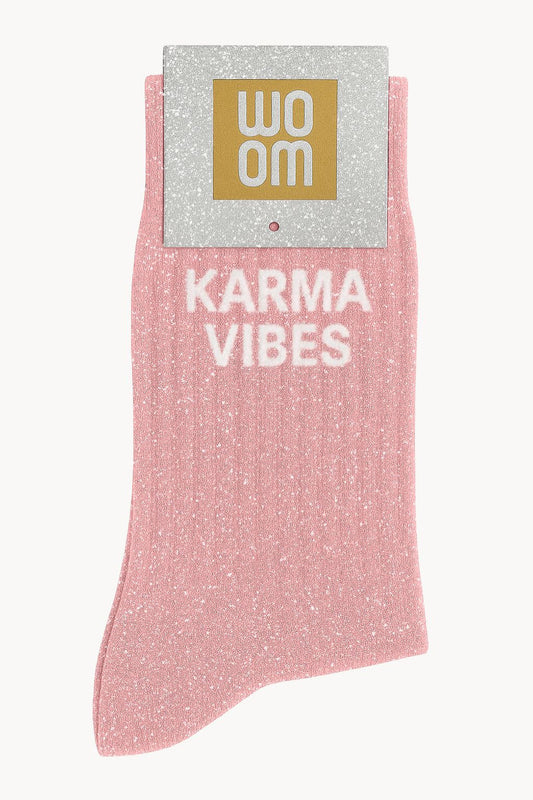 Woom  - Karma Vibes Glitter Γυναικείες Κάλτσες