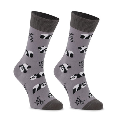 Kylie Crazy - Fun Seamless Panda Αντρικές Κάλτσες