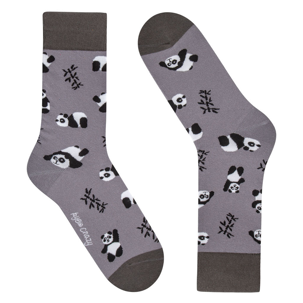 Kylie Crazy - Fun Seamless Panda Αντρικές Κάλτσες