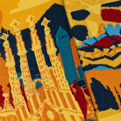 Kylie Crazy - Fun Seamless Sagrada Família Αντρικές Κάλτσες