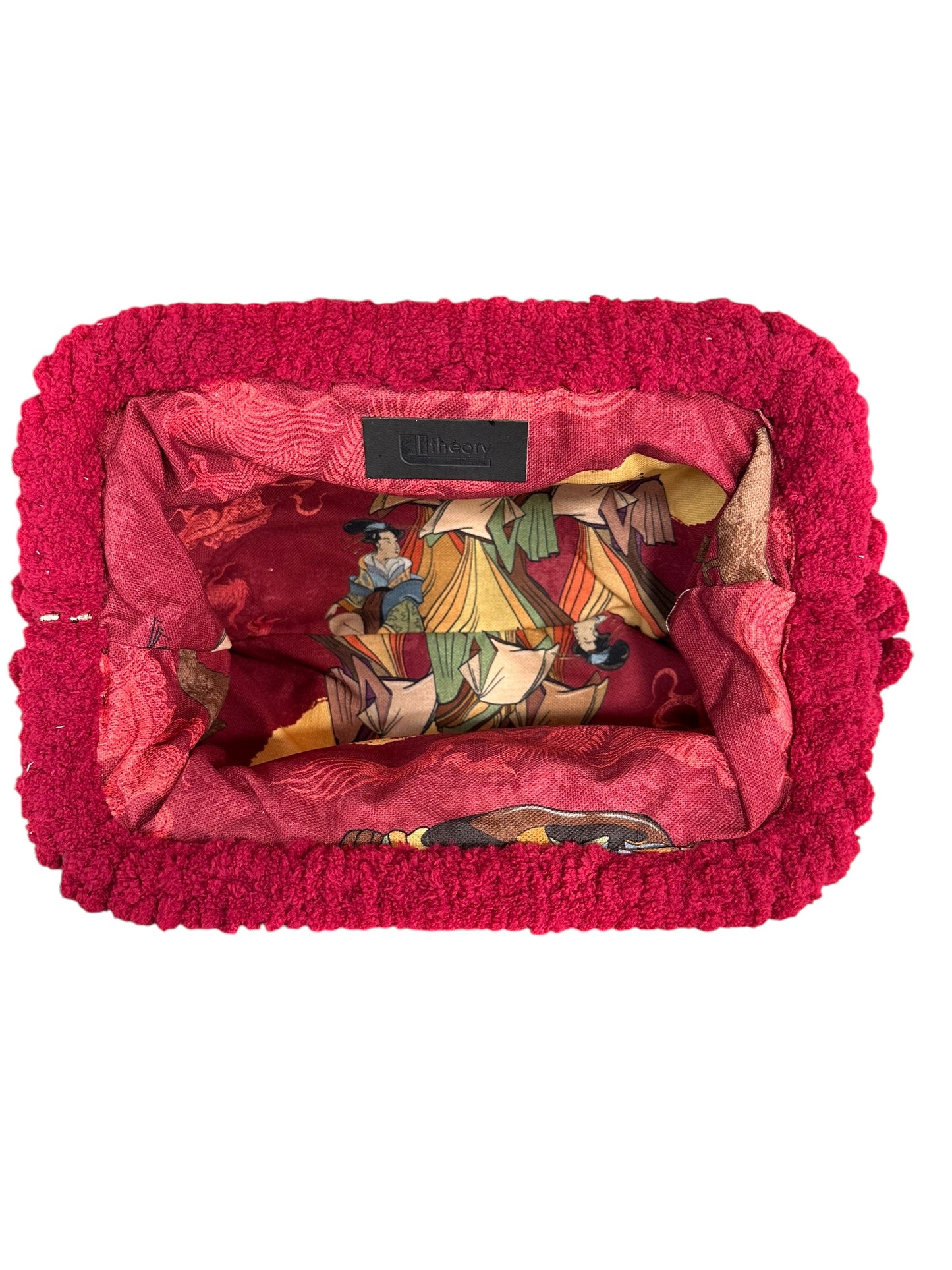 EL Theory- Eleanor Τσαντάκι Clutch Μπορντό