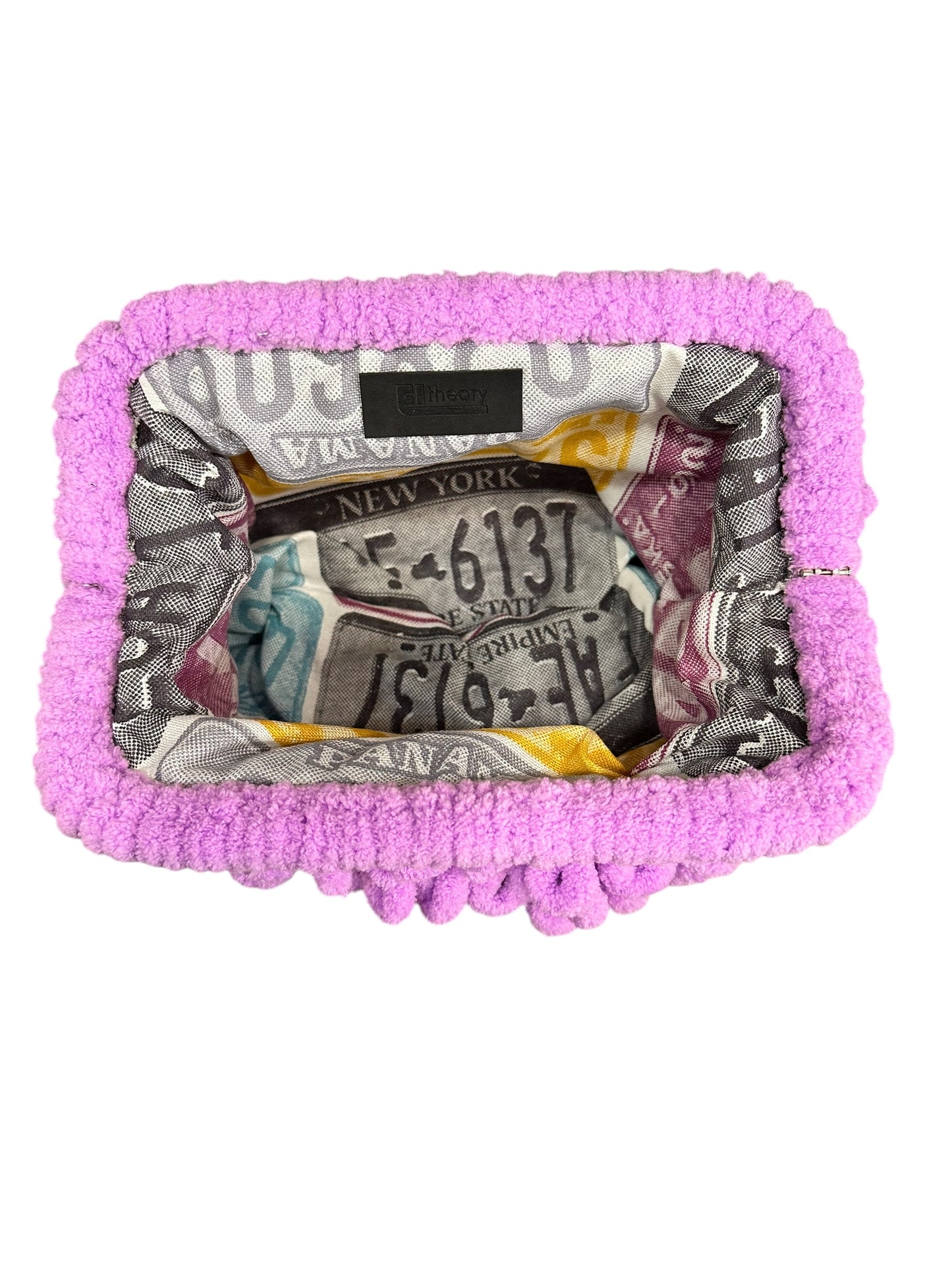 EL Theory- Eleanor Τσαντάκι Clutch Λιλά