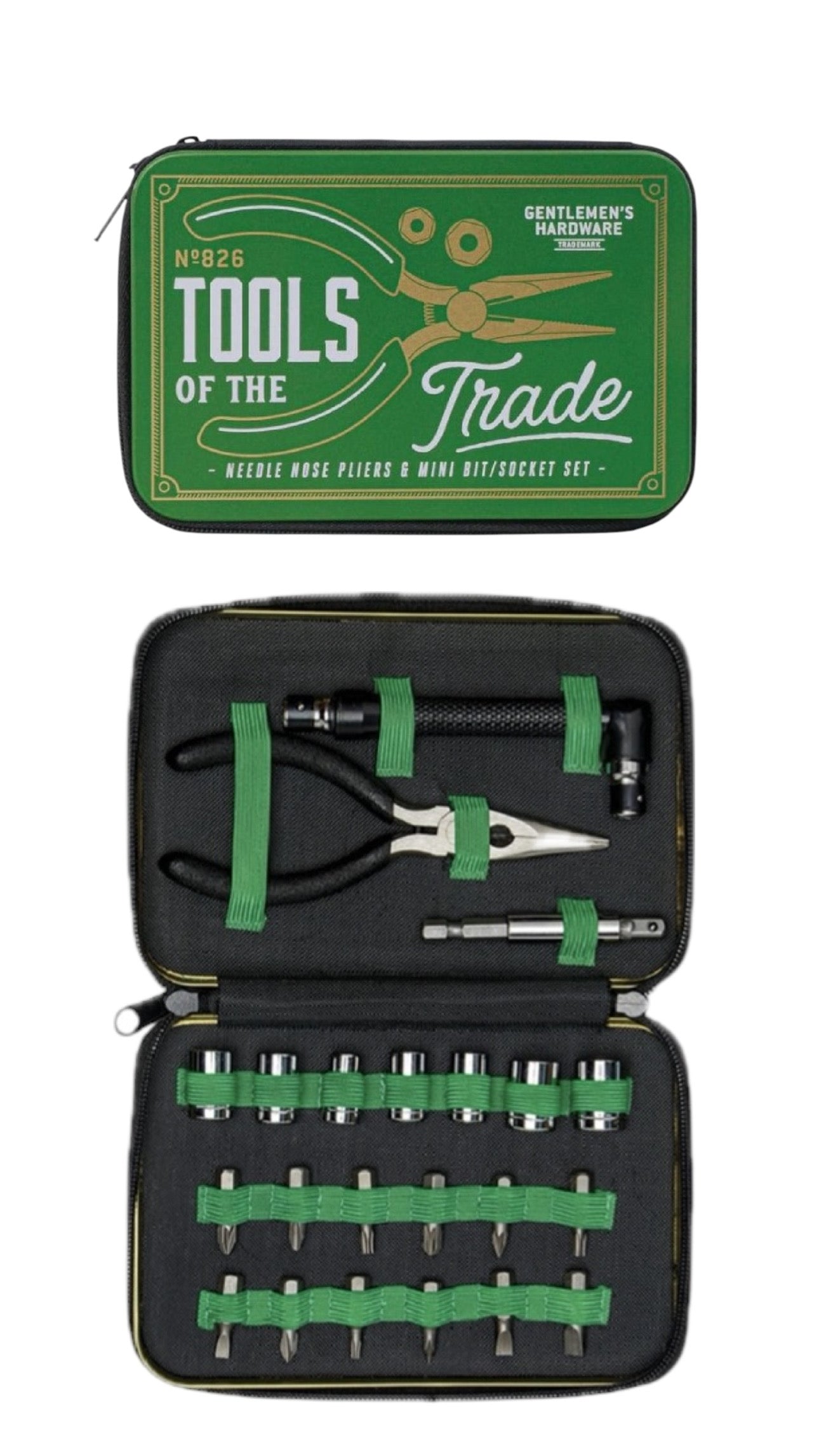 Gentlemen's Hardware Mini Tool Kit – Συμπαγές Σετ Εργαλείων 19 Τεμαχίων σε Μεταλλική Θήκη