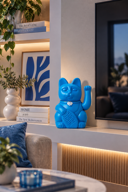 Diminuto Cielo - Διακοσμητικό Επιτραπέζιο Lucky Cat Smurf