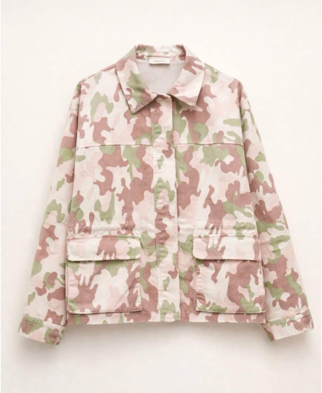 Lumina - Τζάκετ Cargo με Camouflage Print και Τσέπες