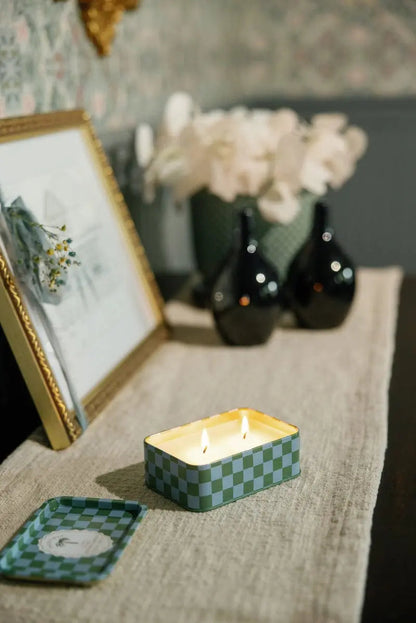 Paddywax A dopo Palm Tree κερί σόγιας μεταλλικό δοχείο, Lush Palms 226gr