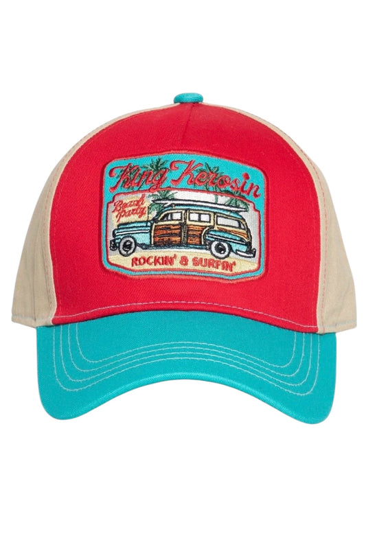 King Kerosin - Καπέλο Jockey «Rockin & Surfin»